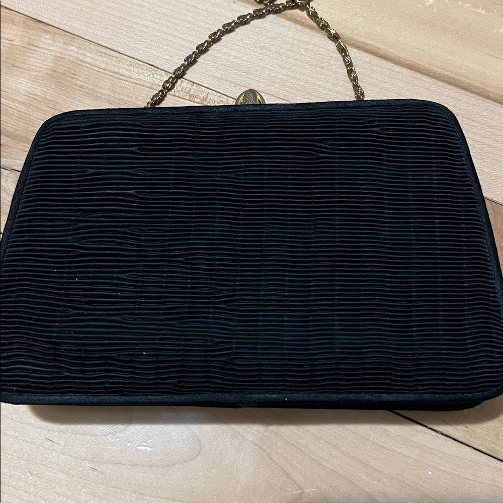 Elegant Vintage Black Evening Crossbody/Clutch - Picture 10 of 17